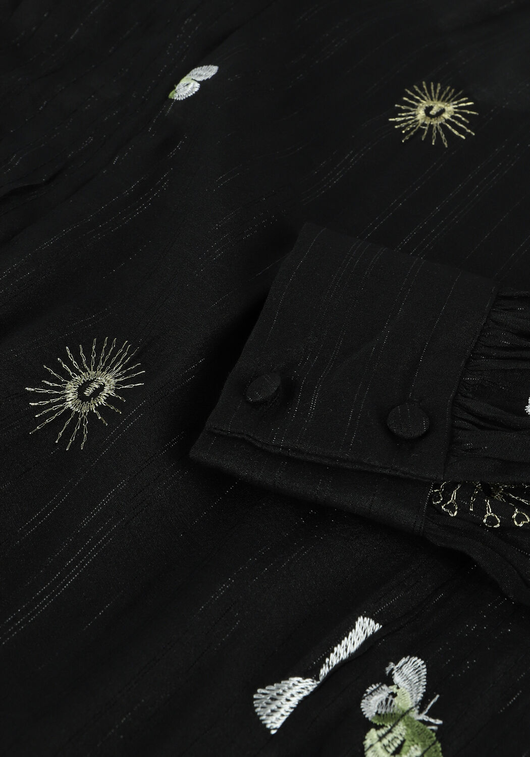 Schwarze BRUUNS BAZAAR Blusen VALERIAN NOME BLOUSE - large