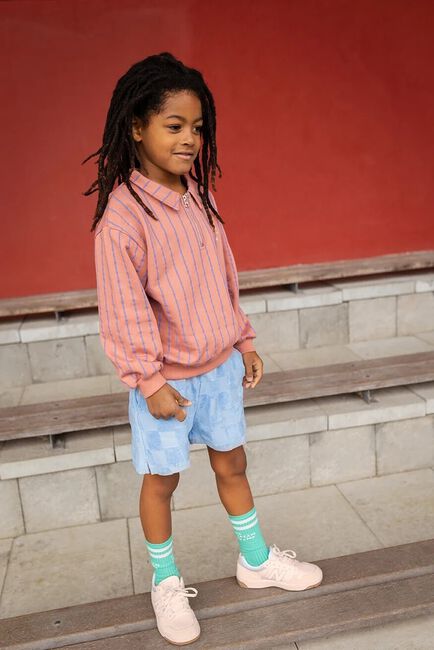 Hellblau Sproet & Sprout Kurze Hose SHORTS TERRY BLOCK - large