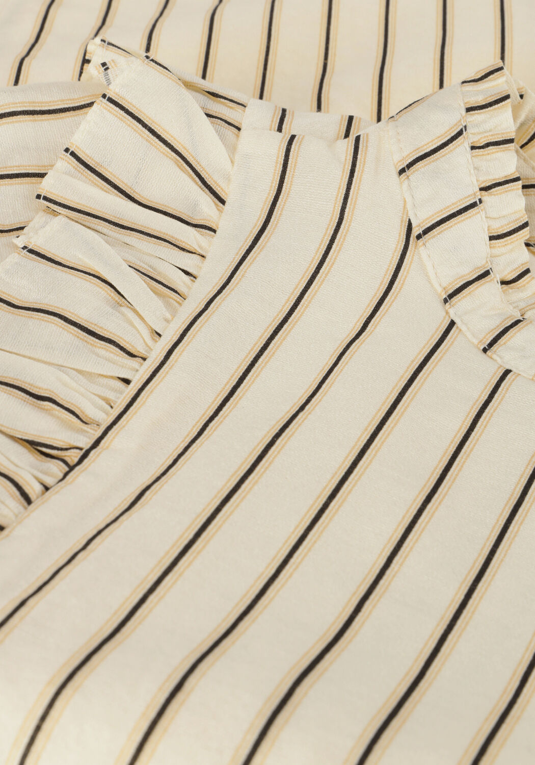 Nicht-gerade weiss LIKE FLO Blusen WOVEN STRIPE BLOUSE WITH RUFFLES - large