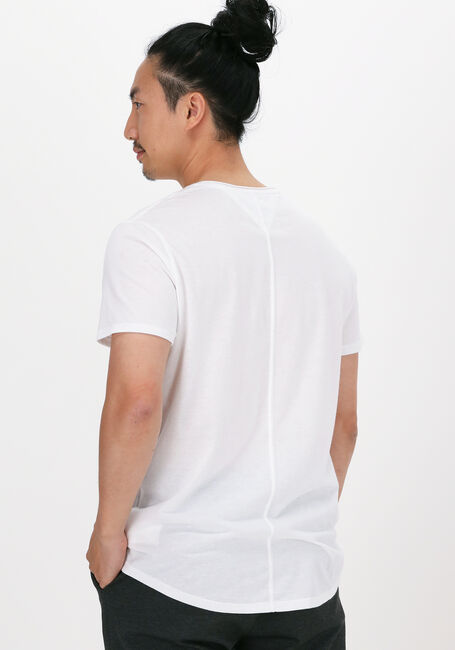 Weiße TOMMY JEANS T-shirt TJM SLIM JASPE C NECK - large