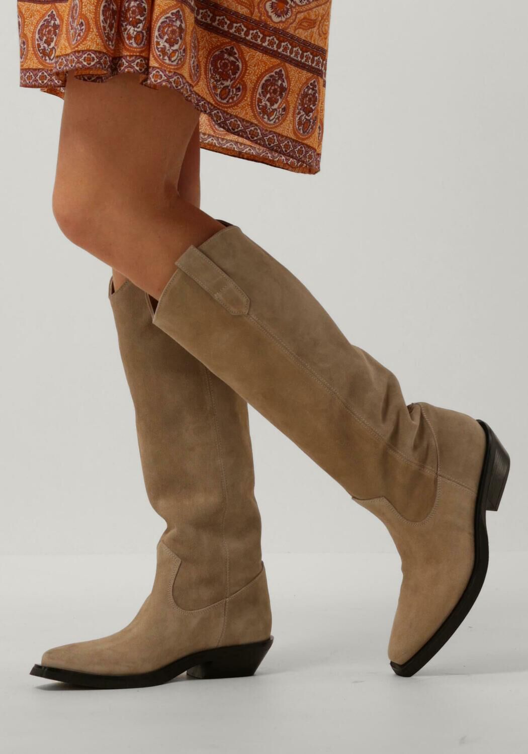 Taupe NOTRE-V Cowboystiefel AS135 - large