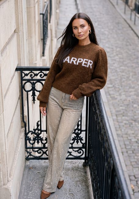 Braune HARPER & YVE Pullover LYSANNE-JU - large