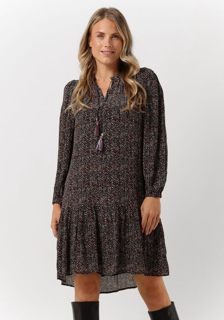 Braune MOLIIN Midikleid RIA - large