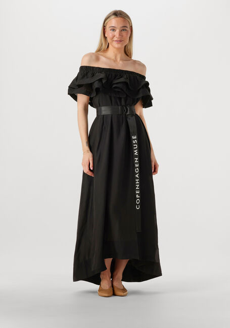 Schwarze COPENHAGEN MUSE Maxikleid MOLLY DRESS - large