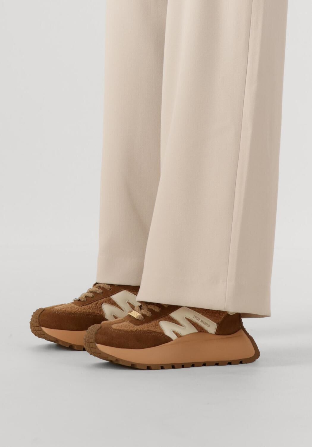 Braune STEVE MADDEN Sneaker Low SUPERCAMPO-F - large