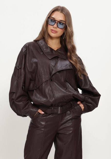 Braune STUDIO AMAYA Jack SAMILLE JACKET - large