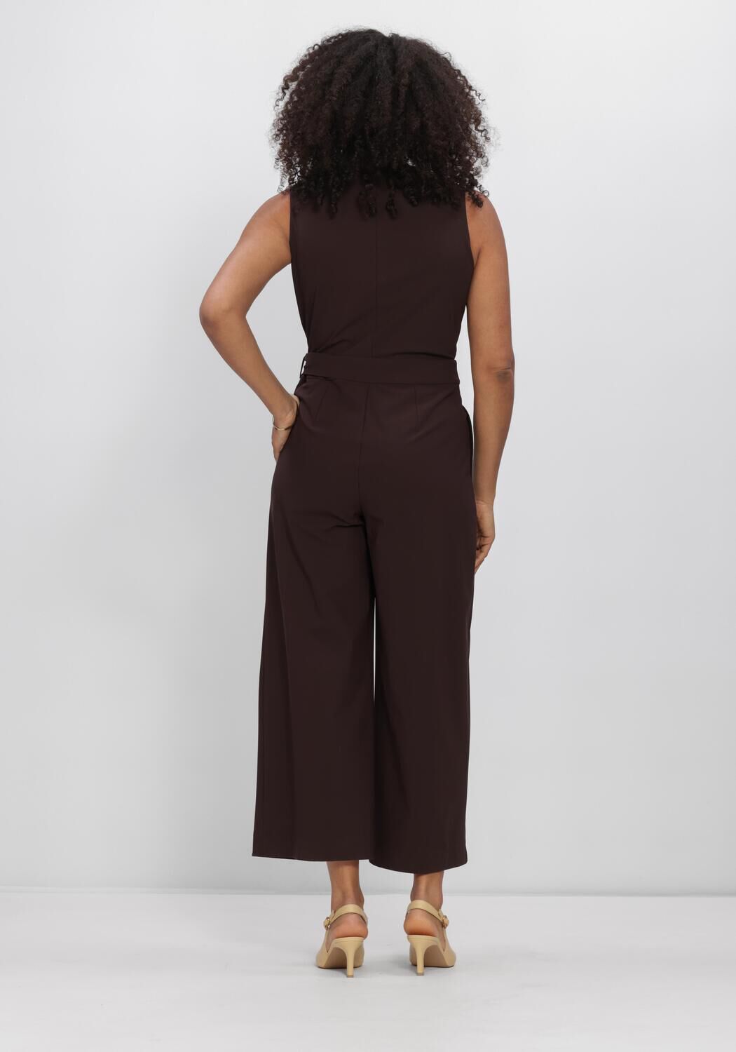Braune STUDIO ANNELOES Jumpsuit LOESJE JUMPSUIT - large