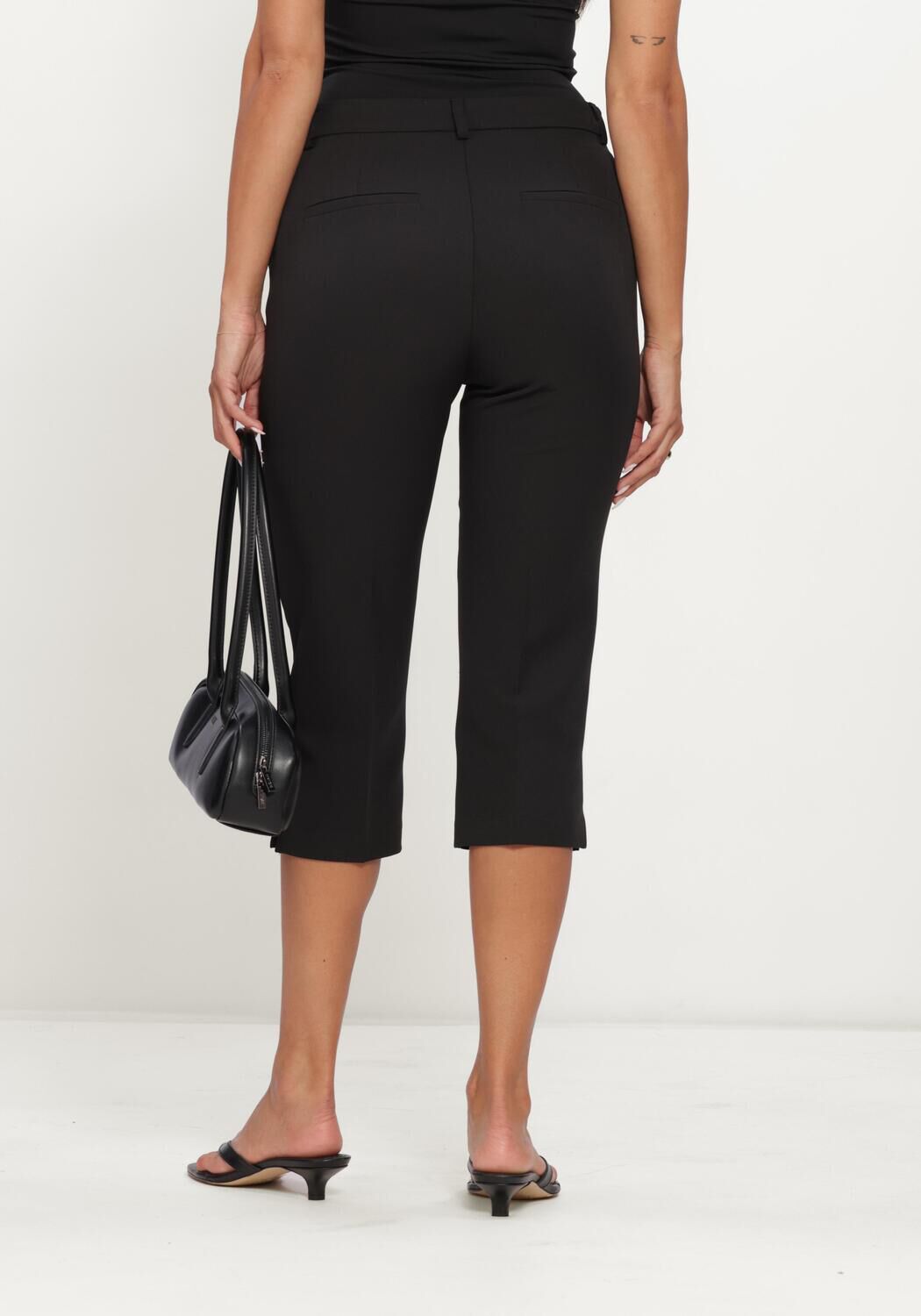 Schwarze NEO NOIR Hosen TASIA SUIT CAPRI PANTS - large