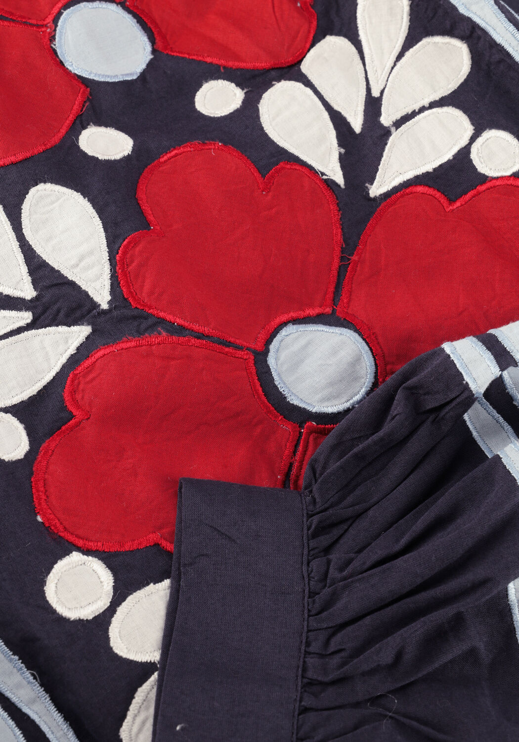 Dunkelblau ANTIK BATIK Blusen OXO BLOUSE - large