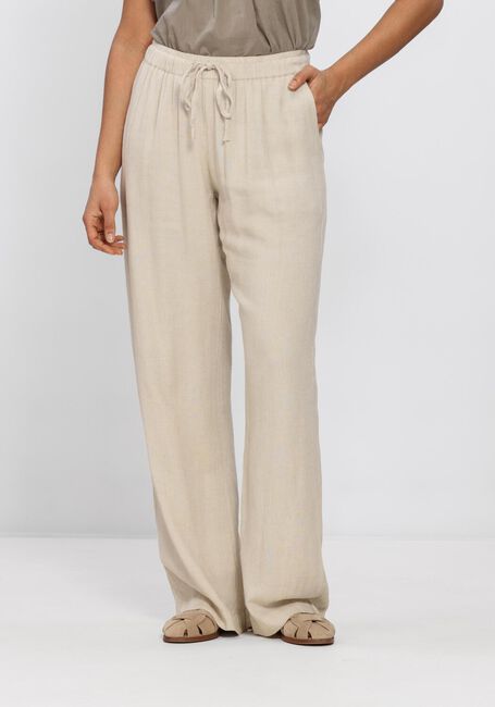 Creme NEO NOIR Hosen SONAR DRAPY LINEN PANTS - large