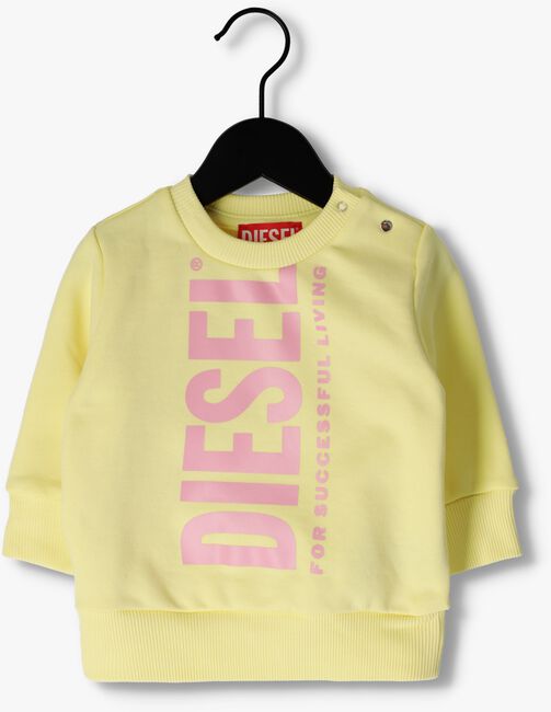 Gelbe DIESEL Pullover SGONYB - large