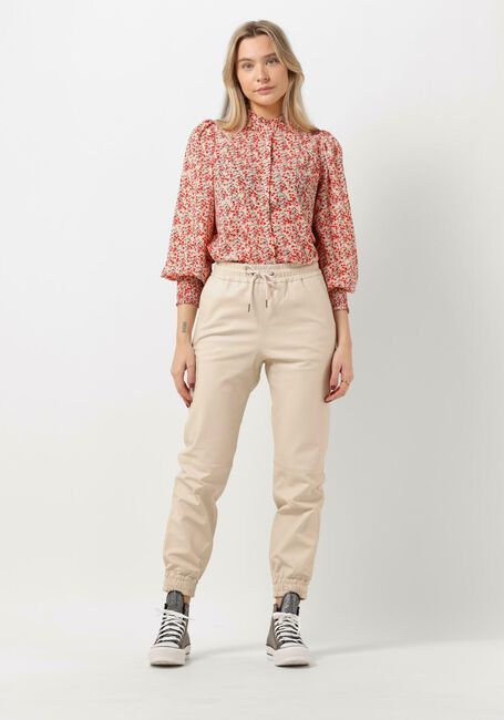 Ecru CO'COUTURE Hose SHILOH LEATHER JOGGERS - large