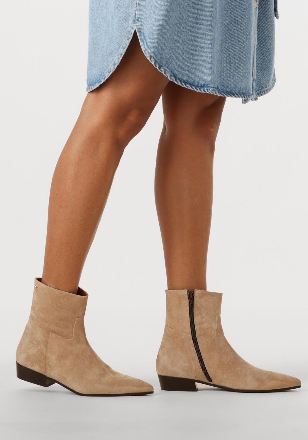 Camelfarbene TORAL Stiefeletten BELINDA - large