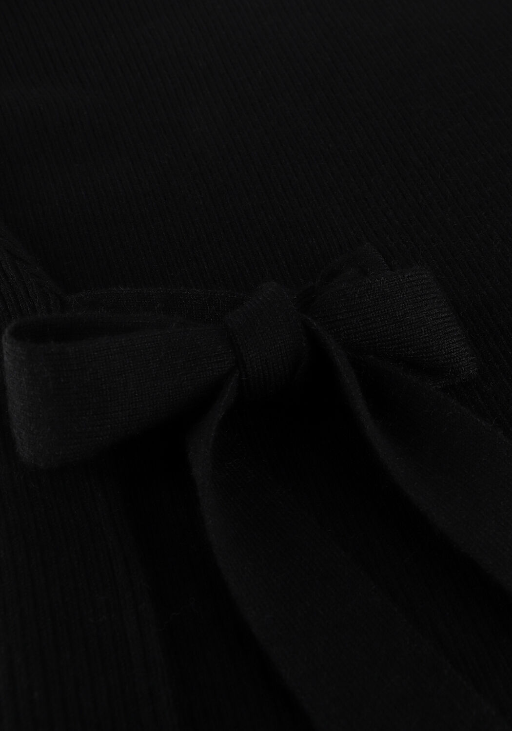 Schwarze MINUS Minikleid MARANOLA KNIT DRESS - large