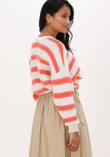 Nicht-gerade weiss CO'COUTURE Pullover LEONA STRIPE RIB O-KNIT - large