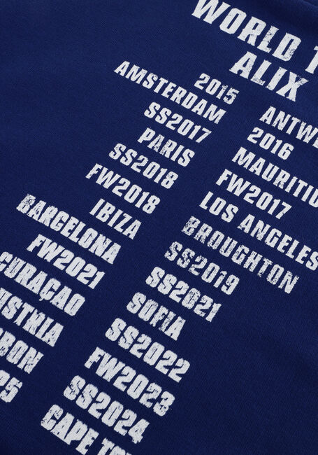 Dunkelblau ALIX MINI Sweatshirt ON TOUR SWEATER - large