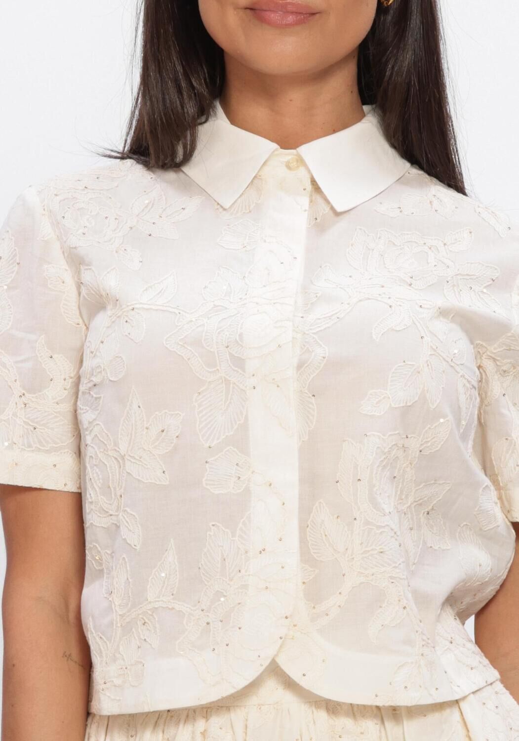 Nicht-gerade weiss LIU JO Blusen CAMICA TS M/L - large