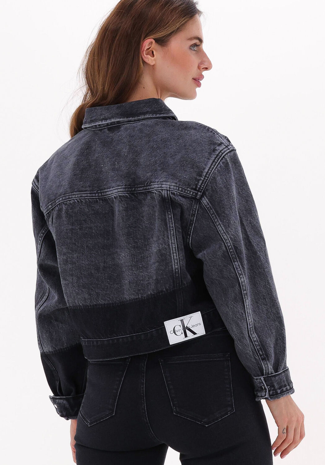Jeansjacke oversized cropped sale
