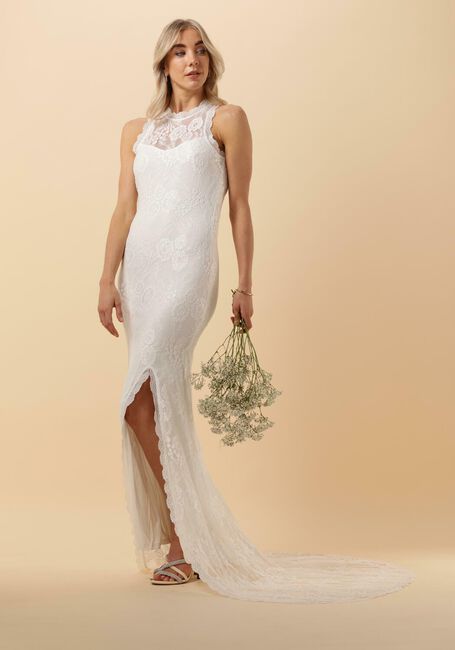Weiße Y.A.S.  YASJAKOBE SL MAXI DRESS - CELEB - large