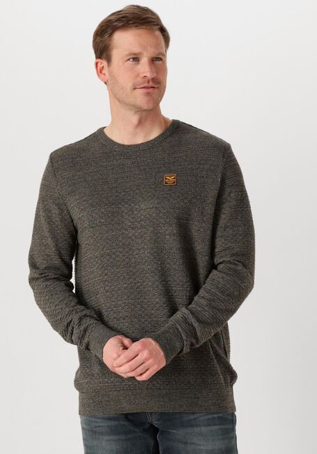 Grüne PME LEGEND Pullover COTTON MOULINE - large