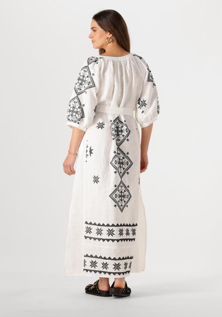 Weiße GREEK ARCHAIC KORI Maxikleid 230652 - large