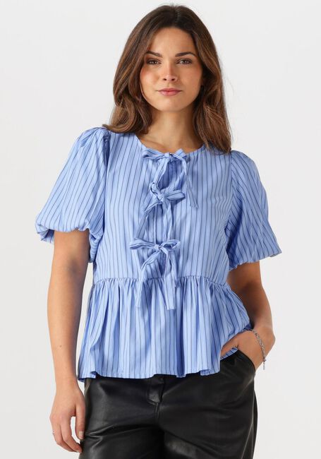 Hellblau NOTRE-V Blusen NV-FREDERICA STRIPE - large