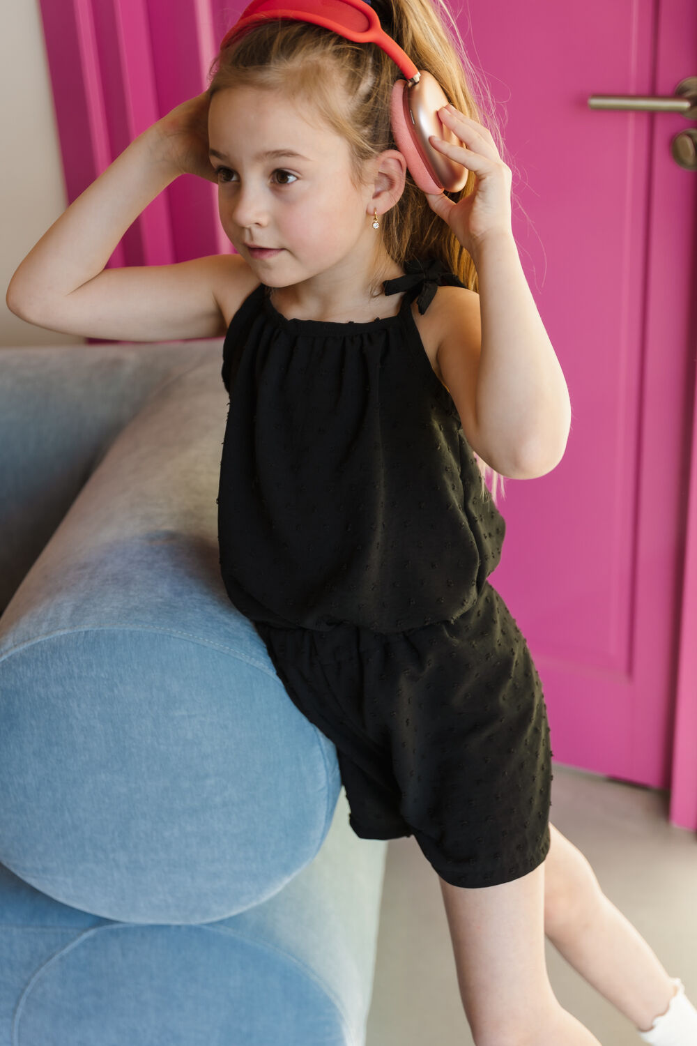 Schwarze Salty Stitch Hosen SALTY SHORT - POPPY - large