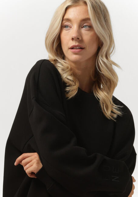 Schwarze LUNE ACTIVE Pullover ZANE OVERSIZED SWEATER - large