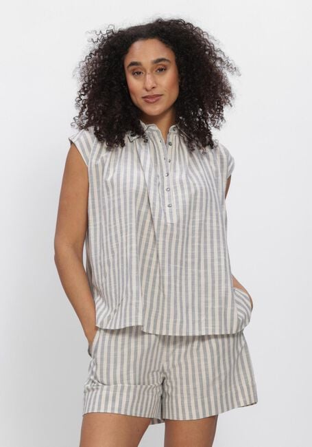 Hellblau KNIT-TED Blusen ROSE - large