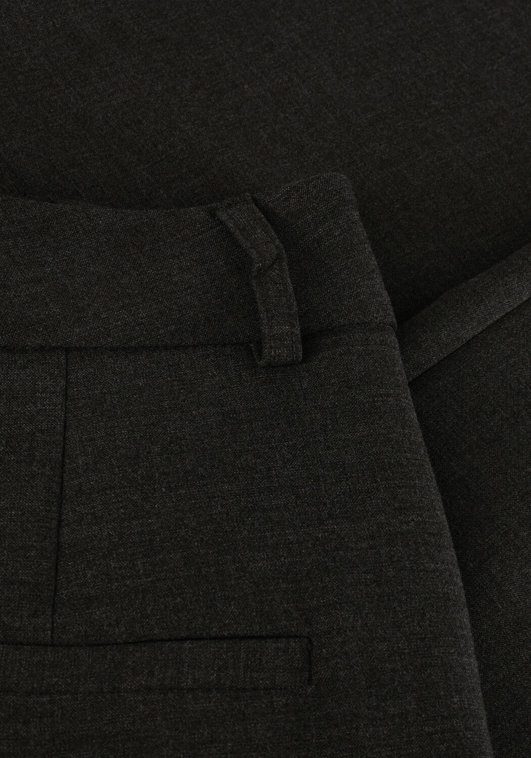 Dunkelgrau SELECTED WOMEN Hose SLFRITA MW WIDE PANT - large