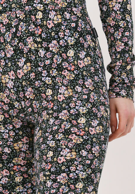 Mehrfarbige/Bunte COLOURFUL REBEL Schlaghose VINTAGE FLORAL PEACHED FLARE PANTS - large