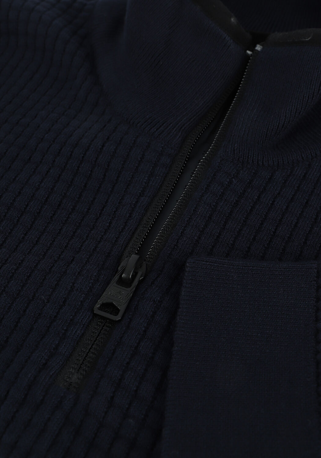 Dunkelblau VANGUARD Pullover HALF ZIP COLLAR COTTON STRUCTU - large