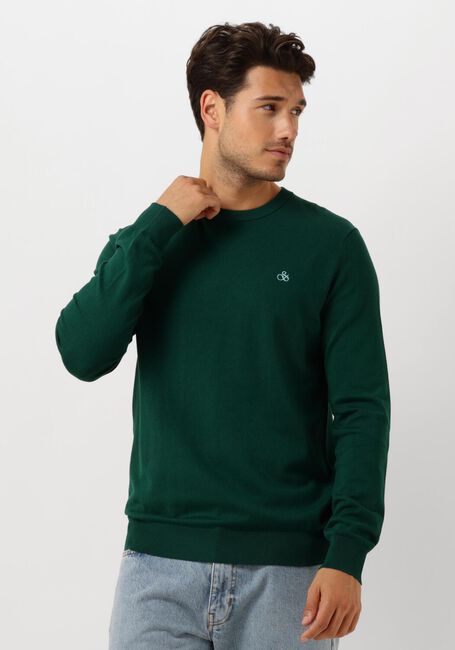 Grüne SCOTCH & SODA Sweatshirt ESSENTIAL VISCOSE SWEATER - large