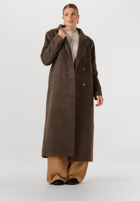Braune OMODA ATELIER Mäntel OM-LOULOU COAT - large