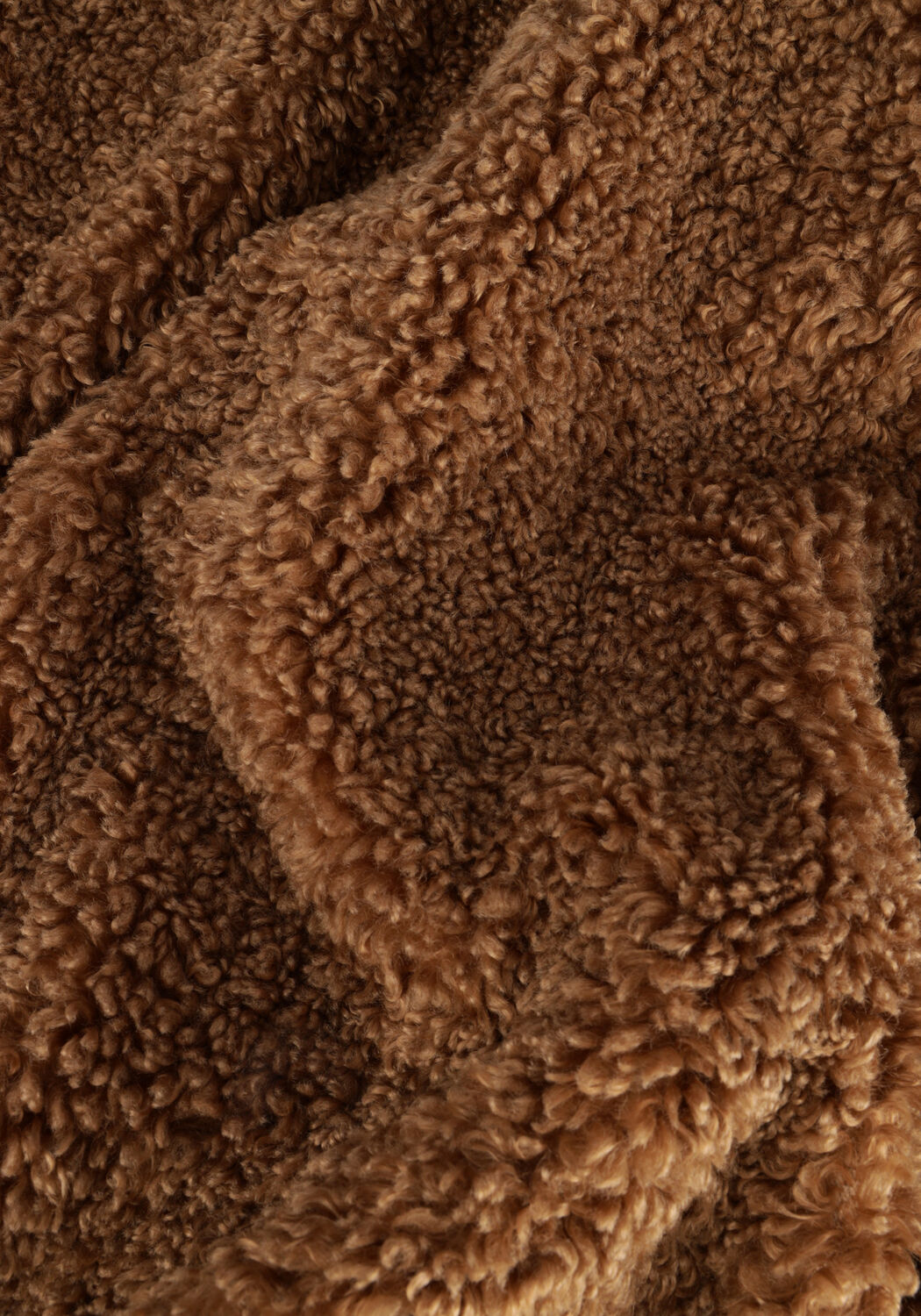 Camelfarbene GIACOMO THE JACKET Fake-Fur-Jack 6612576 - large