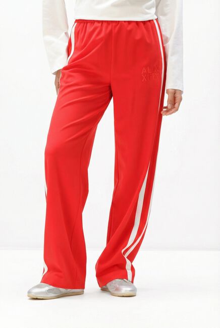 Rote ALIX THE LABEL Hosen LADIES WOVEN STRASS STRIPE PANTS - large