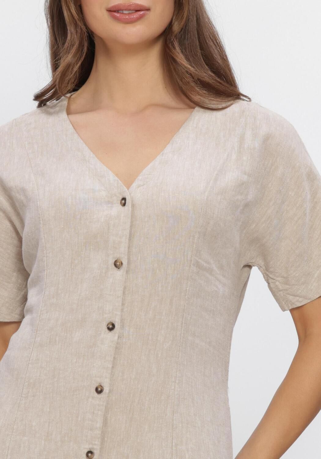 Sand MSCH COPENHAGEN Kleider MSCHVIANA GINIA 2/4 DRESS - large