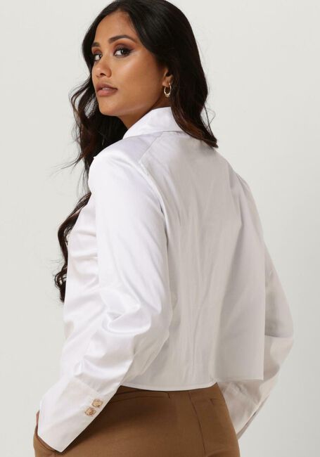 Weiße NOTES DU NORD Blusen IBI SHOULDER PAD SHIRT - large