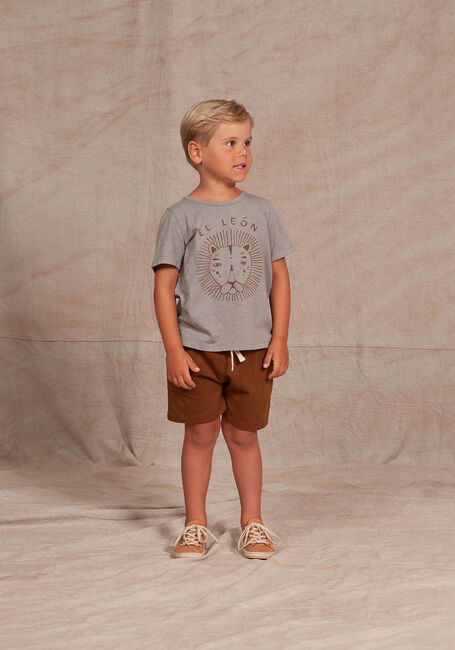Graue RYLEE + CRU T-shirt BASIC TEE - large