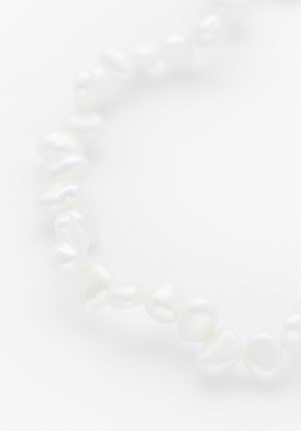 Wei&szlig;e BONNIE STUDIOS Kette FRED FUNKY NECKLACE - large