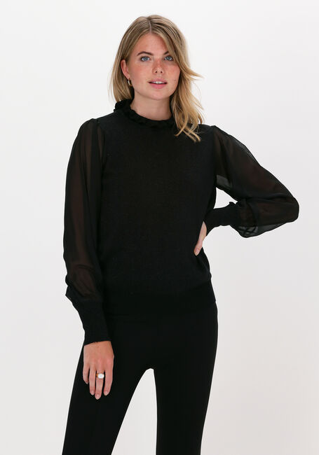 Schwarze SILVIAN HEACH Top SWEATER GRANAS - large
