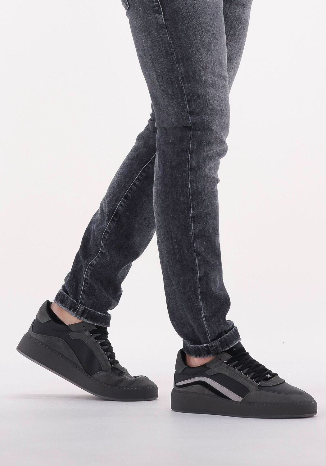 Graue NUBIKK Sneaker Low JIRO JAM - large