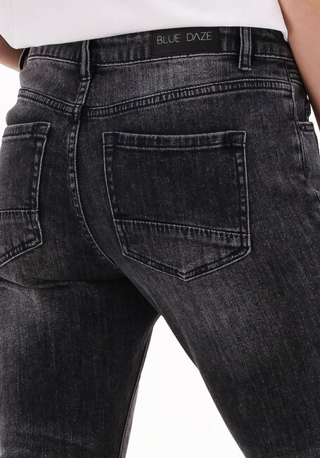 Schwarze SUMMUM Straight leg jeans BOOTCUT CROPPED JEANS BLACK HEAVY TWILL - large