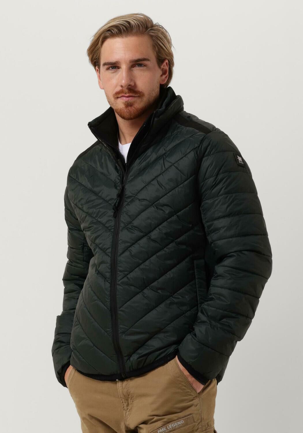 Dunkelgr&uuml;n VANGUARD Wattierte Jack SHORT JACKET DENSYLON BRAKESHIFT III - large