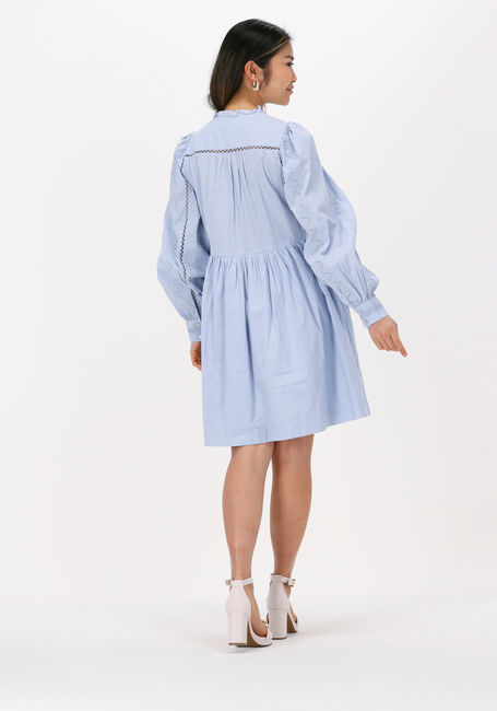 Blaue Y.A.S. Minikleid YASKENORA LS SHIRT DRESS - large