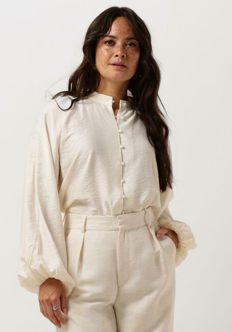 Nicht-gerade weiss NEO NOIR Blusen CAMILLE SOLID BLOUSE - large