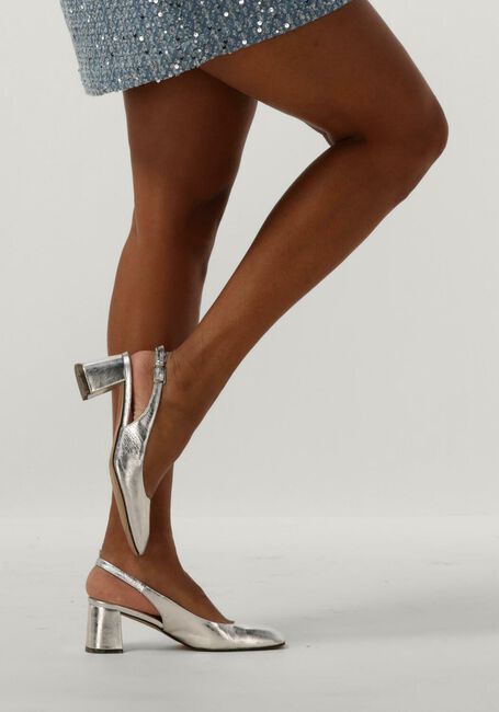 Silberne NOTRE-V Slingbacks 3713 - large