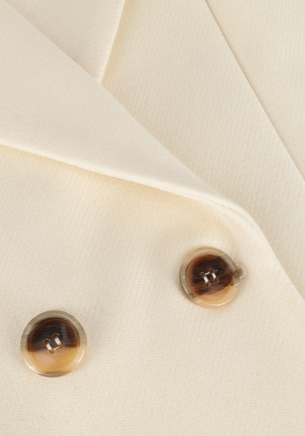 Ecru SEMICOUTURE M&auml;ntel Y2WV01 - large