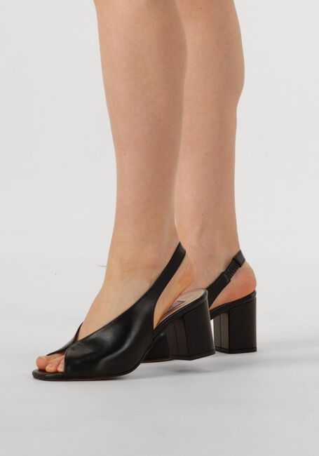 Schwarze NOTRE-V Slingbacks 16068 - large