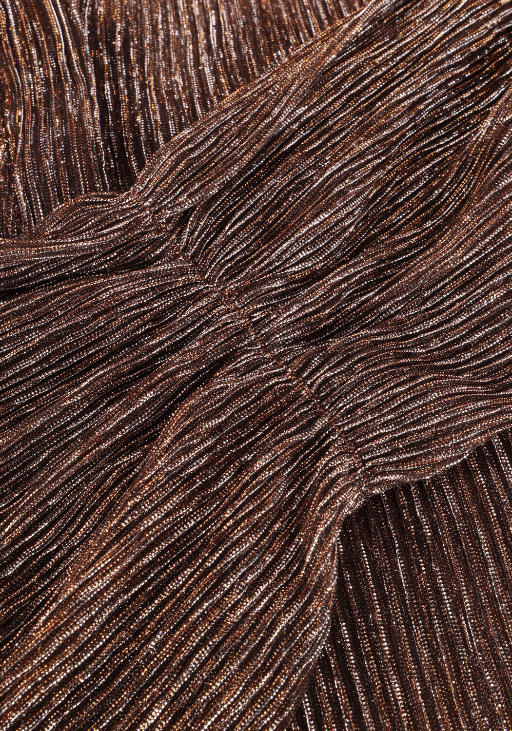 Bronzefarbene NOTRE-V Blusen NV-ELI - large